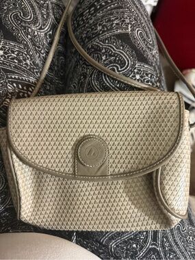 Gold Textured Crossbody Bag - Liz Claiborne
